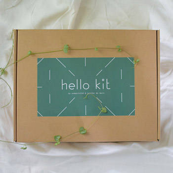 Photo de la box abonnement mensuel DIY hello kit