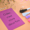perles- heishi- diy- do it yourself- carte mantra- citation- rose- vert- ciseaux- tuto- atelier- loisirs créatifs- activités manuelles- aout- box- kit- kits- tutos- hello kit- juillet- activités enfants- filles- idées cadeaux- coffret à offrir- créativité- original- créatif